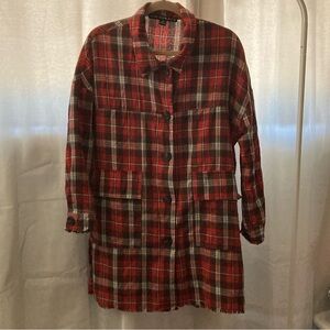 Plaid Red Jacket